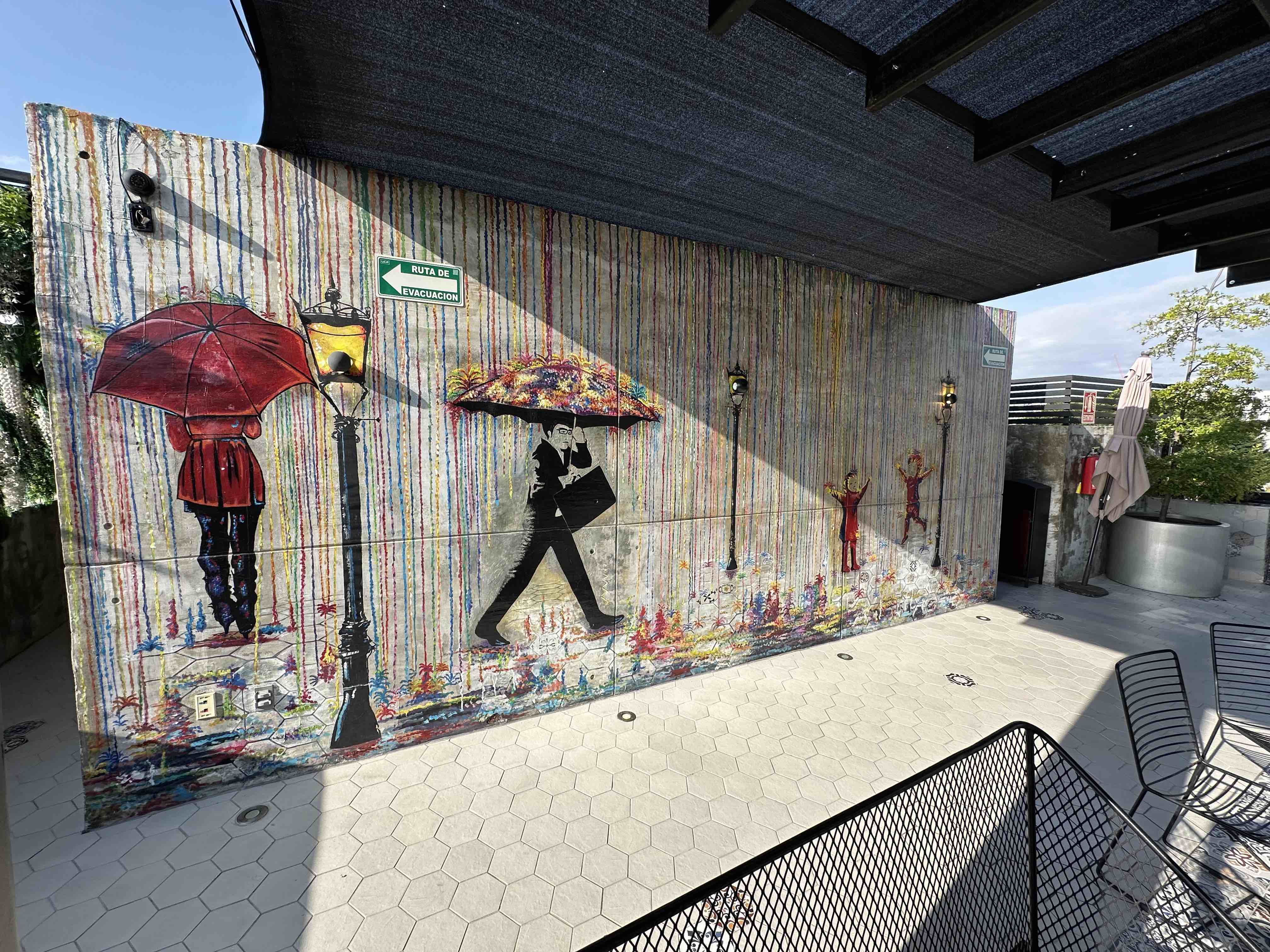 Rooftop Mural